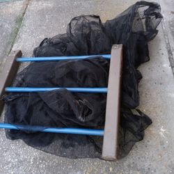 14 ft Trampoline Net And Ladder all Are Good 