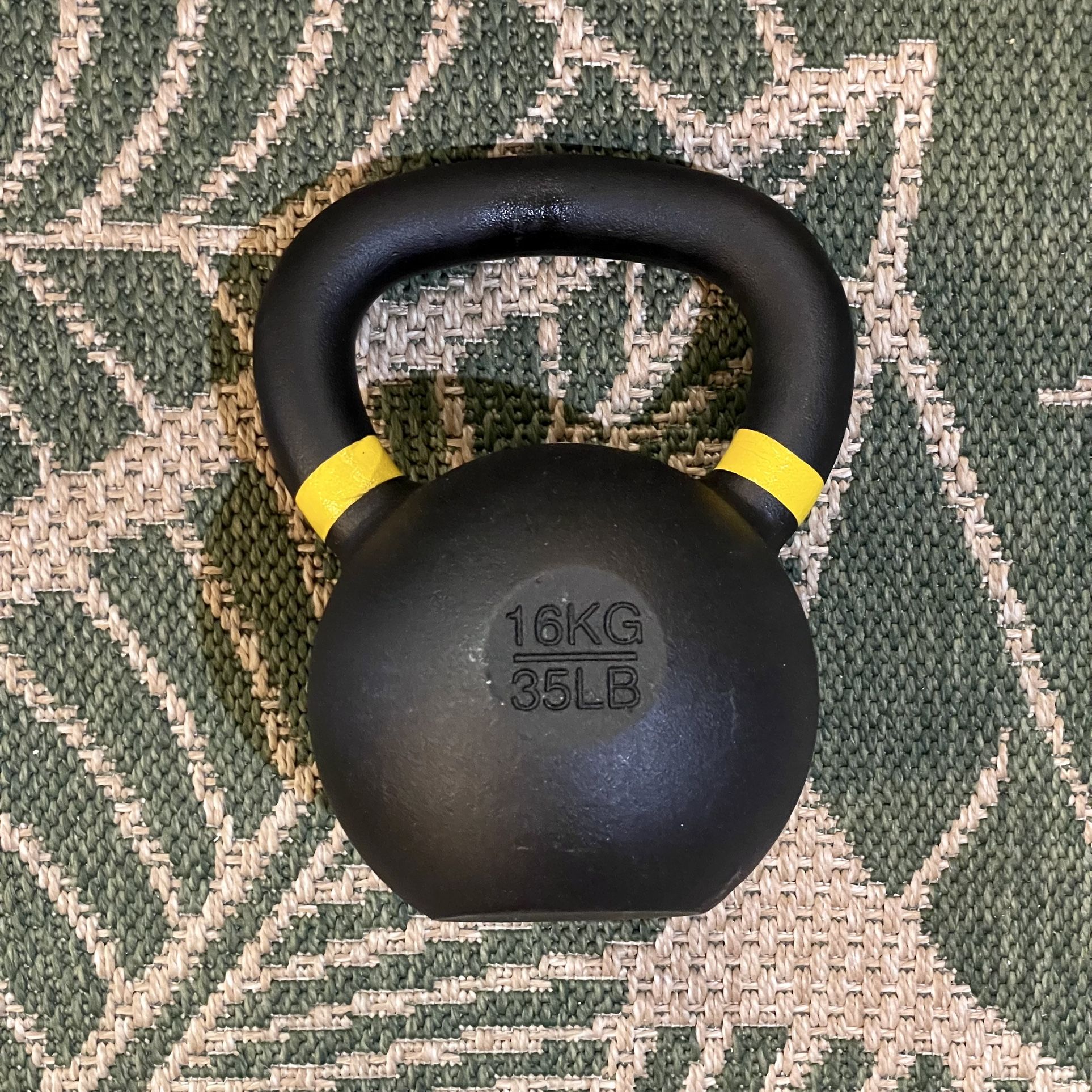 35 lb. Kettlebell (Powder Coated)