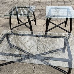 Glass tables