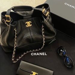 Chanel Coco Top Handle Black W Tags + Receipt Negotiable