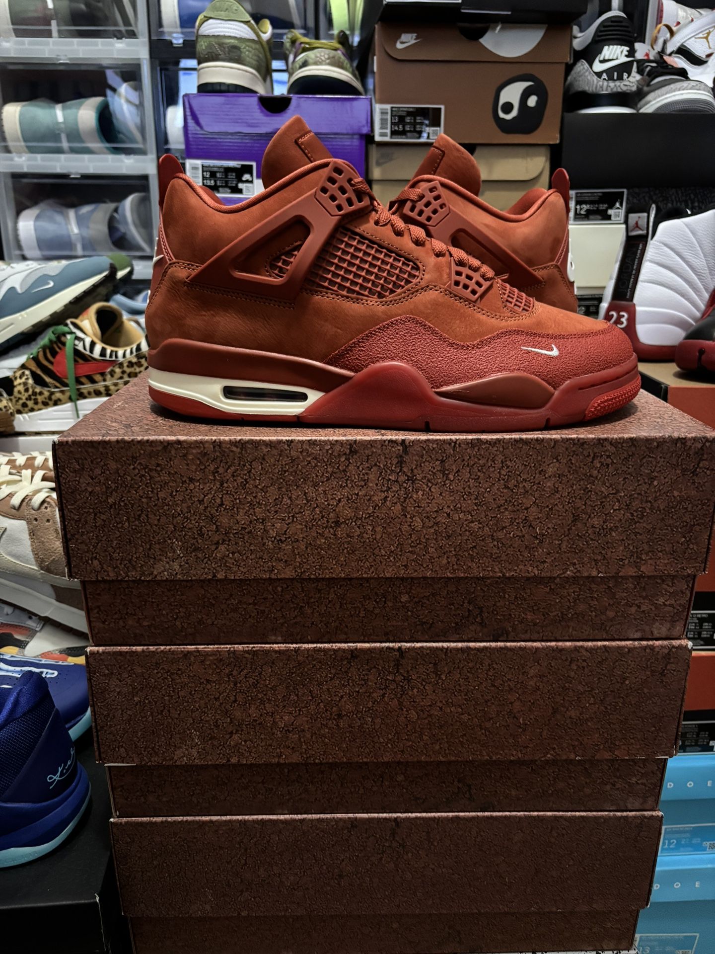 Jordan 4 OG SP Nigel “Brick by Brick” Size 12