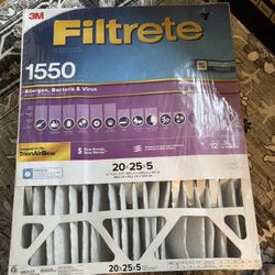 Filtrate 1550 Filter 20 X 25 X 5 New