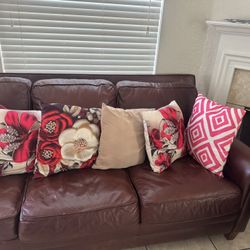 Brown Sofa Set