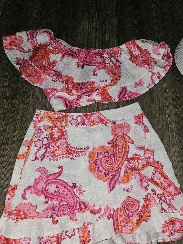 Two Piece Skirt And Top