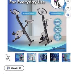 Cardio Stationary Exercise Bike 