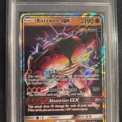 Buzzwole Crimson invasion Psa 10
