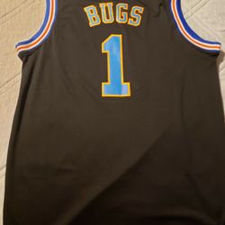 Mens XL Bugs Bunny Tune Squad Jersey