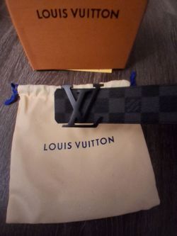 Louis Vuitton Damier Graphite Belt