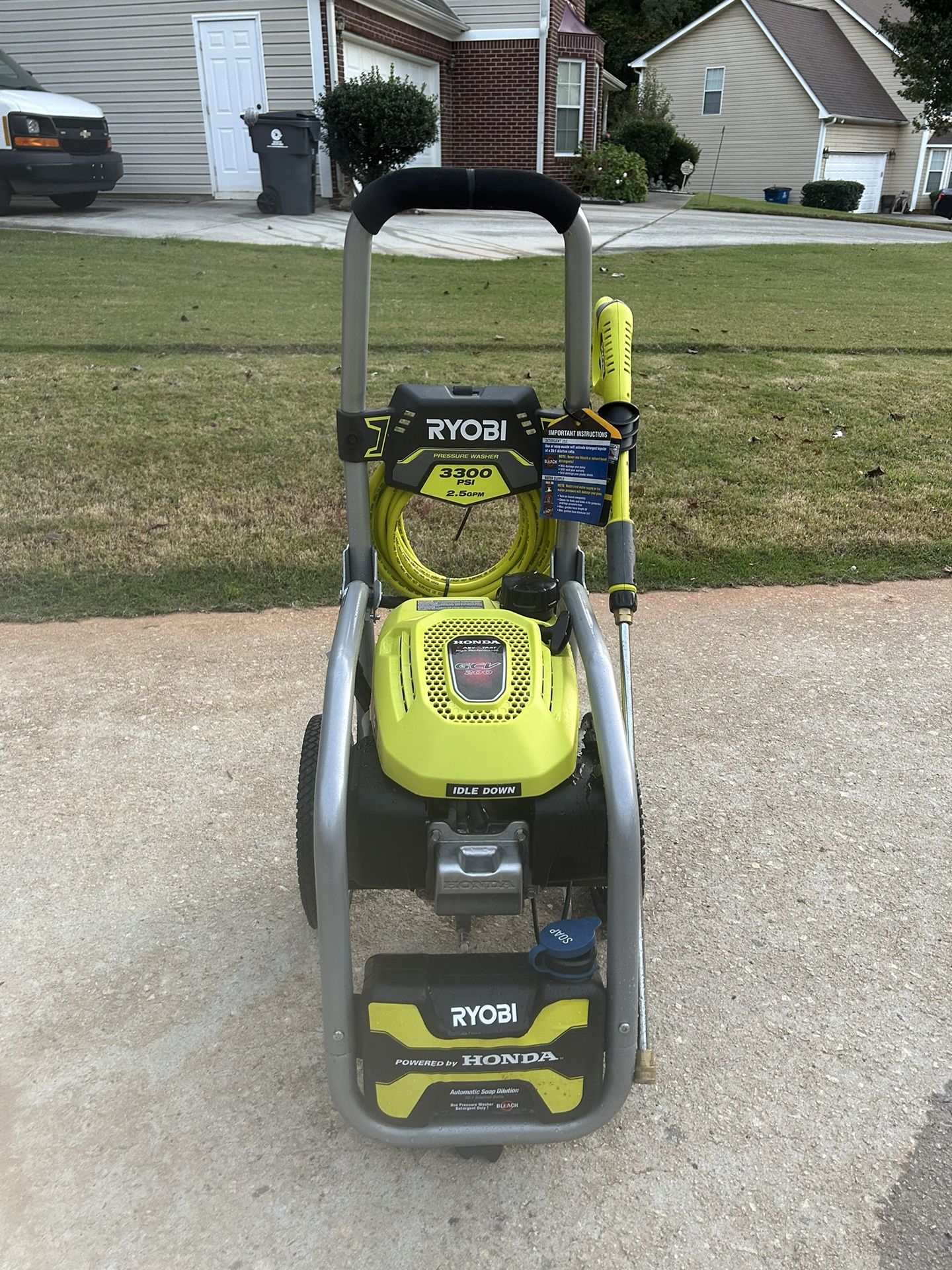 3300 Psi Pressure Washer