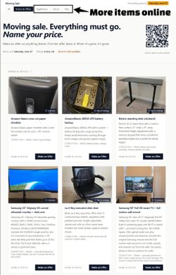 Moving Sale - Everything goes - Make an offer