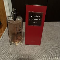 Declaration by Cartier Eau De Parfum Spray Men 3.3oz Large bottle. Pre owned. 95 percent of cologne left 