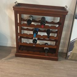 Wine Bottle Holder Shelf