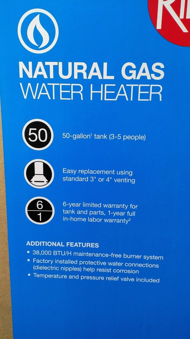 Rheem Water Heater
