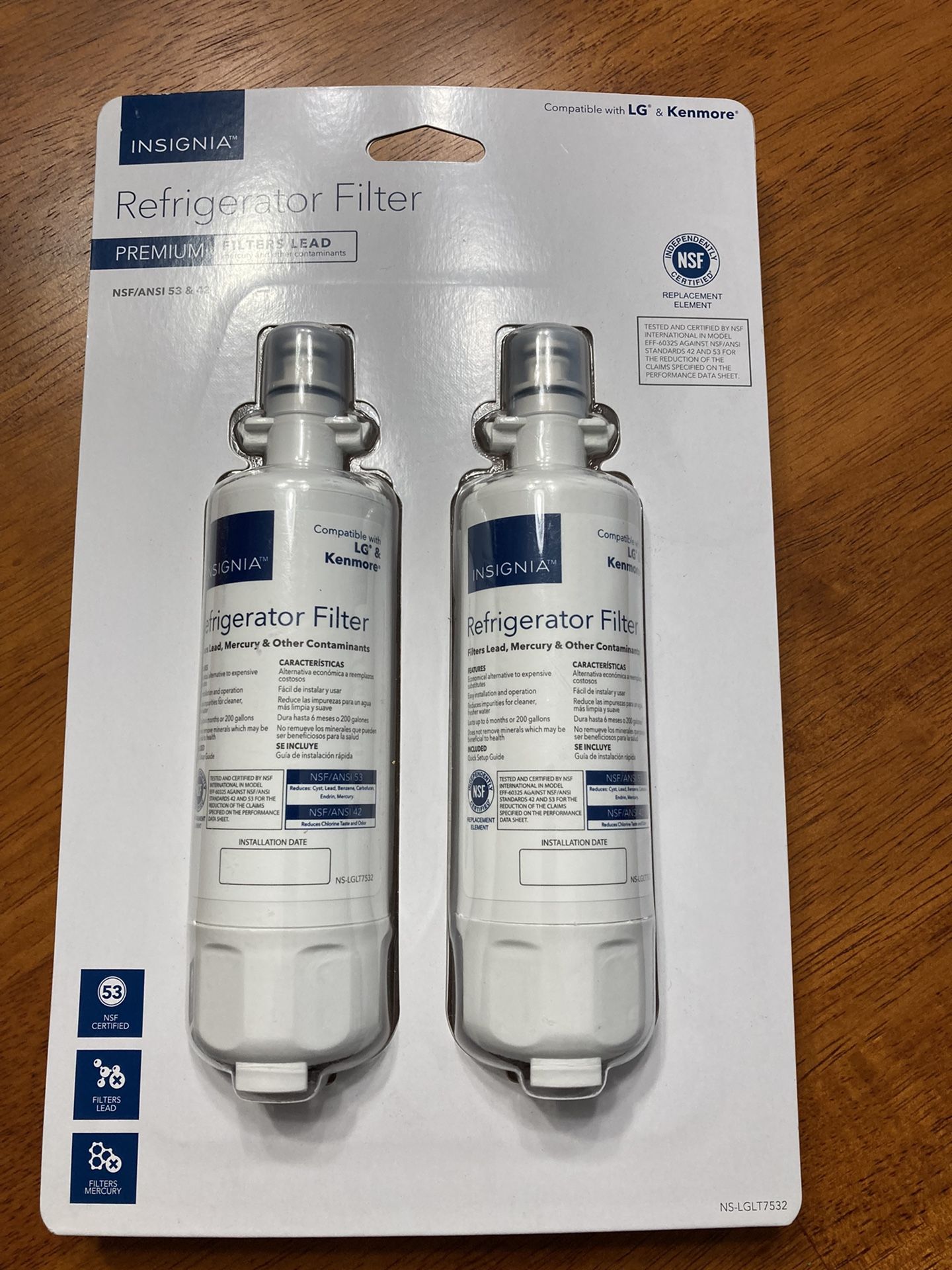 (4) Refrigerator Water Filters NEW!