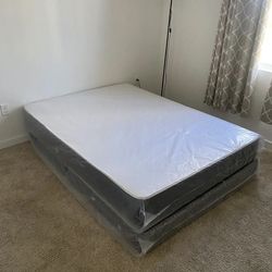 NEW Mattress Full Size With Box Spring // Offer  🚚