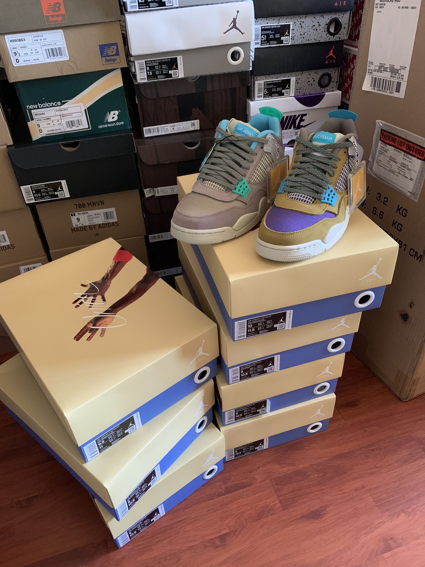 Union 4s (Taupe, Moss, Guava)
