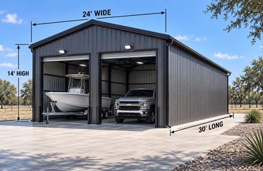 Metal building or barndo