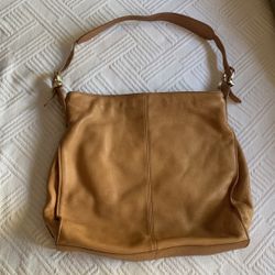 Leather Purse Natural Color Liz Claiborne.