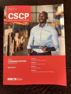APICS CSCP Learning System 2025 Version 5.3