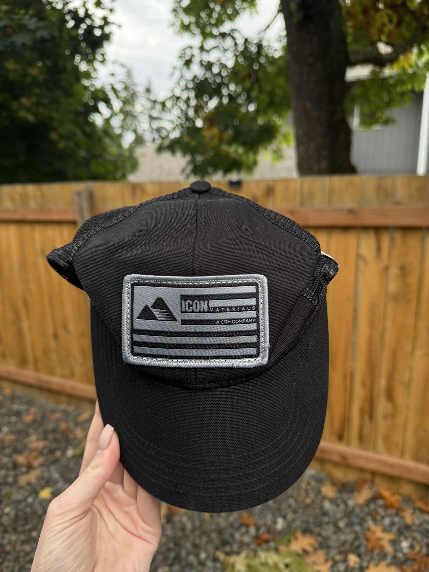 Carhartt x ICON Materials Trucker Hat – Black