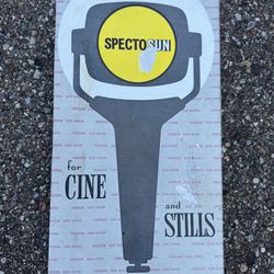 Vintage Spectosun Cine Light Brand New In Box Never Used With All Original Parts