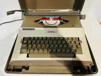 Vintage Royal Litton 1200 Electric Typewriter Award Series w/ Case Tested Works