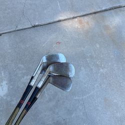 Old George Braid Golf Clubs