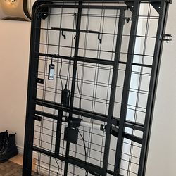 Adjustable queen size bed base with remote