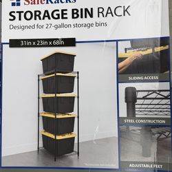 Storage Bin Rack