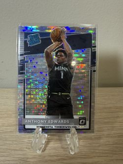2020-21 Panini Donruss Optic Anthony Edward Rated Rookie Pulsar Prizm #151
