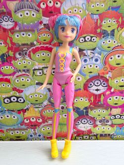 This is the 2016 Mattel Barbie Video Game Hero Pink Eyeglasses Doll