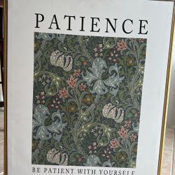 Inspirational Painting Print with Motivational Quote