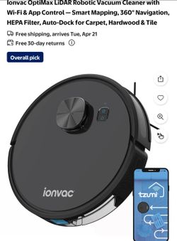 Like new robot vacuum new sweepers and new filter
