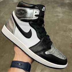 Jordan 1 High Silver Toe Sz 11 Men’s 