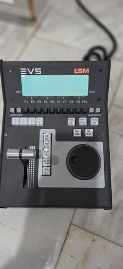 EVS LSM Remote Controller Panel - Backlit LCD Powers On (Classic Model)