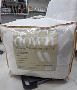 Charter Club Premium White Down Comforter Full/Queen