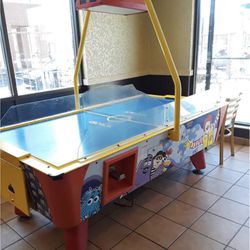 McDonald’s air hockey table
