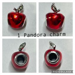 1 Pandora Snow White Apple Charm