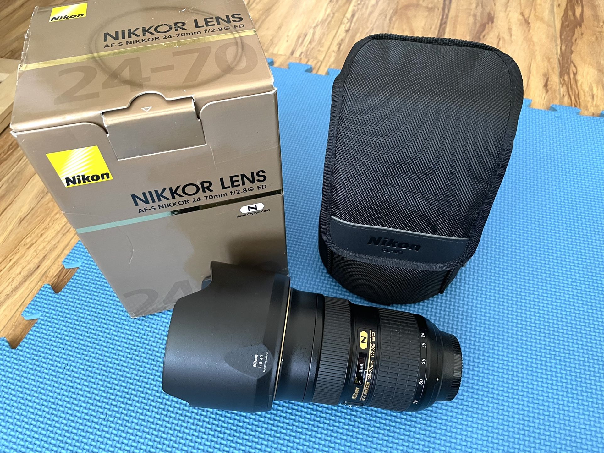 Nikon Af-s Nikkor 24-70mm F2.8g Ed Nano Crystal Coat Lens