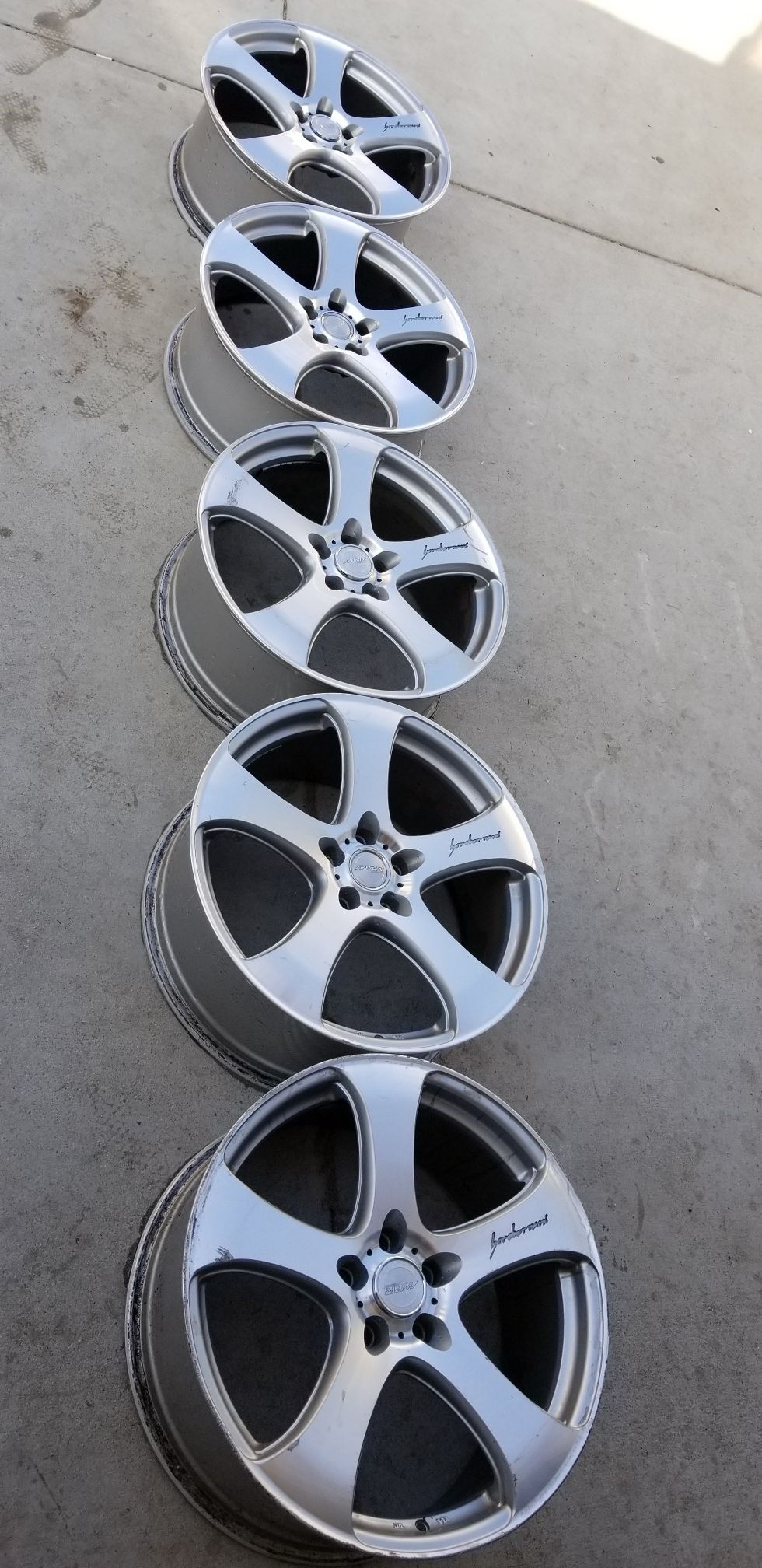 20 inch MRR hr2 5x114 vip wheels