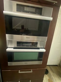 Miele 24-inch convection steam oven Pair.