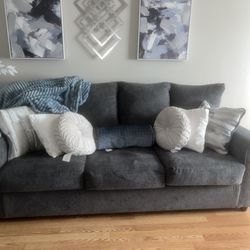 Brand New Couch Set  800 Obo With Pillows And Decor 