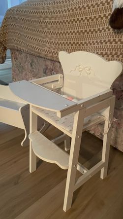 FREE Doll Crib & High Chair