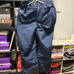 Columbia Navy Blue Snow Pants Sz L