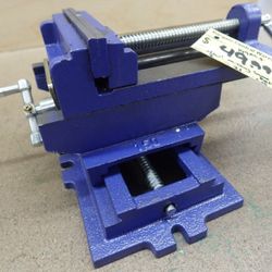 Cross Slide Vise Drill Press Vise 6″ X‑Y Adjustable Benchtop Clamp Machine – Missing Bolts