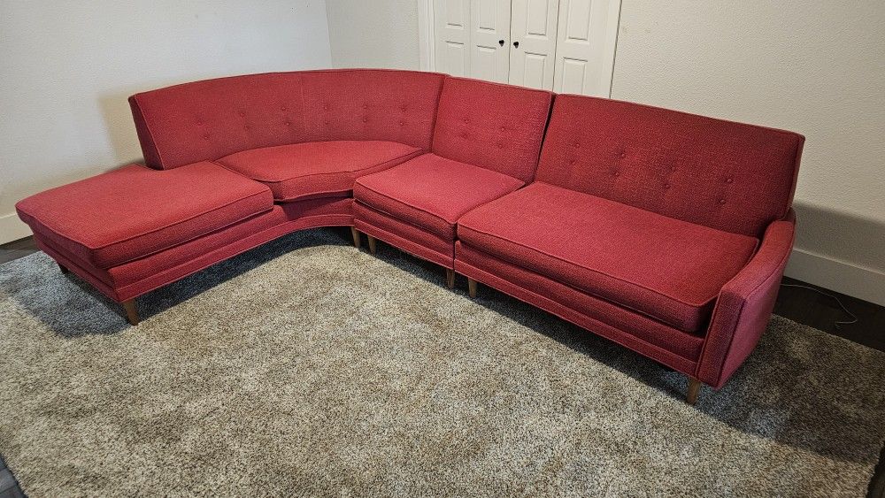 1960' Mid Century Modern Sectional Couch/Sofa