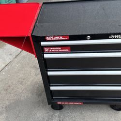 Husky 4 Drawer Tool Box With Side Tray