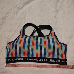 Under Armor Compression Sports Bra Padded