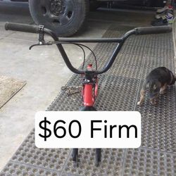 Red BMX Parts Bike $60 FIRM