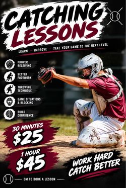 Baseball Catching Leasons